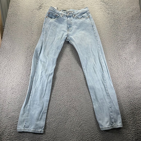 Levi's Other - Levi's 505 Jeans Mens 31x32 Blue Denim Cotton Straight Leg Stretch Workwear